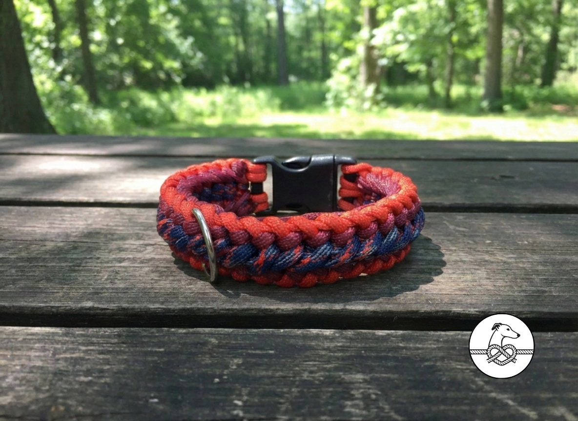 Akuma's Knots Style paracord nyakörv